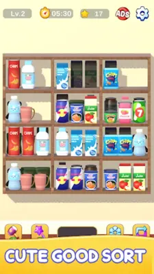 Triple Goods Sort Master 3D android App screenshot 5