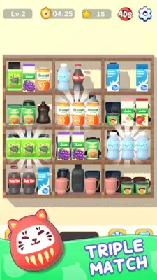 Triple Goods Sort Master 3D android App screenshot 6